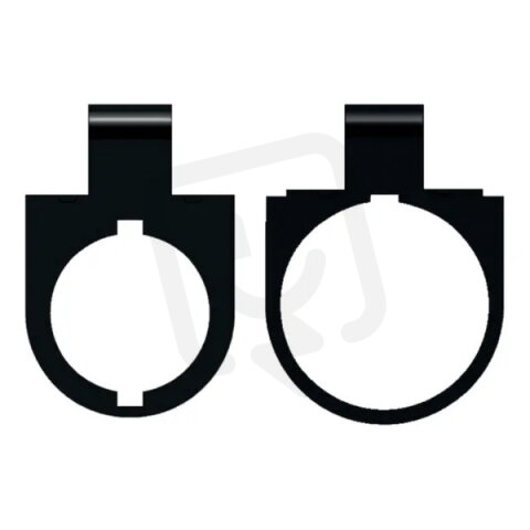 BT-SR 15x49 label holder černá MURRPLASTIK MR-86442036