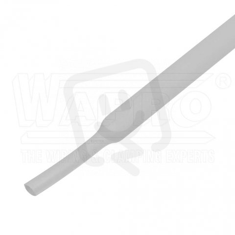 wpr5560 smrštitelná trubice 2:1 2,4/1,2 bílá WAPRO WST2-024-09-2