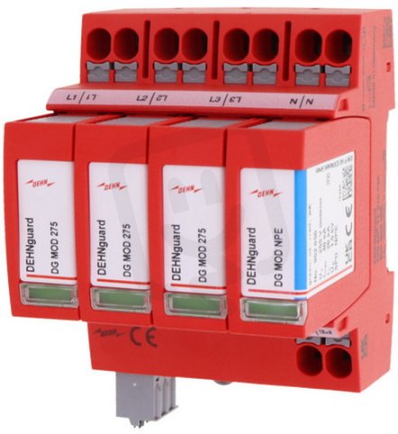 Svodič přepětí typ 2 DEHNguard MP 4pól Uc 275V pro TT- a TN-S 942315