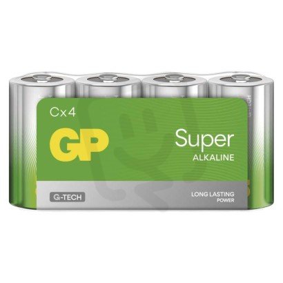Alkalická baterie GP Super C (LR14) B01304