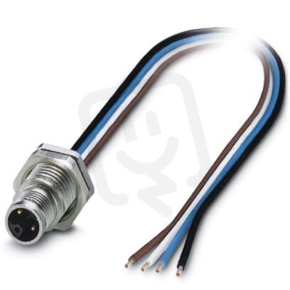 SACC-DSI-M12MSL-4CON-M16XL/0,2 Přístrojový konektor zezadu stěny 1425588
