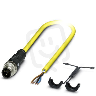 SAC-HZ-4P-M12MS/ 2,0-542 BK Kabel senzoru/aktoru 1409564
