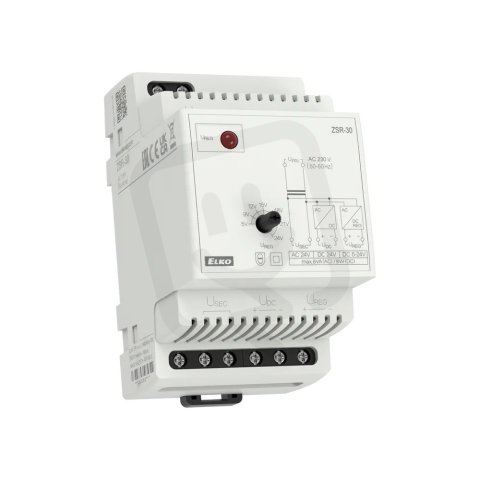 Analogový napájecí zdroj regulovatelný ZSR-30 ELKO EP 8594030331750