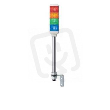 Schneider XVC4M4 Smontovaný signální sloup,40 mm,LED,100-240V,Ru-Oranž-Ze-Mo