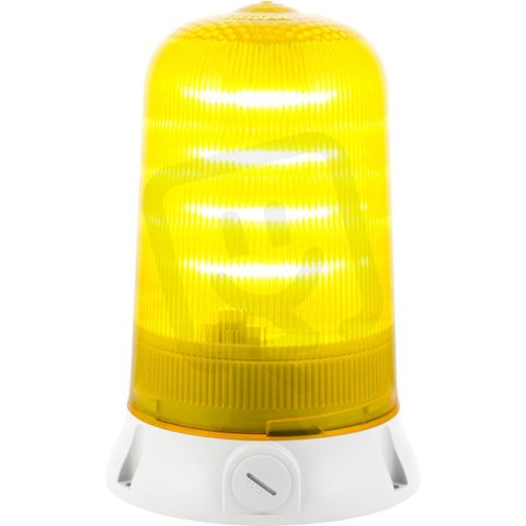 Maják rotační LED ROTALLARM S LED 90/240V, AC, IP65, žlutá, světle šedá 90085