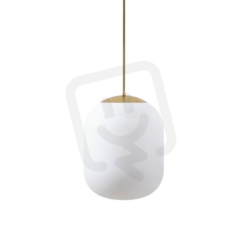 Závěsné LED svítidlo se skleněným stínidlem TANIA P1 HP 52W IP40 DALI 3K mosaz