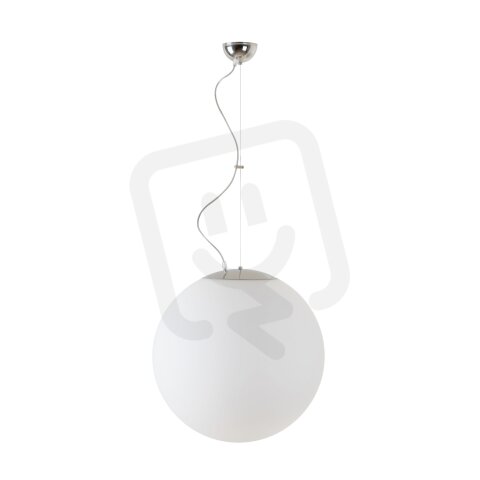 Závěsné svítidlo se skleněným stínidlem OSMONT ADRIA L4 23W IP40 E27 chrom