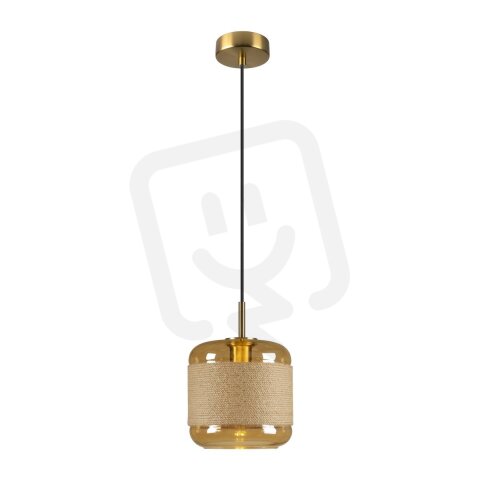 PANTILO ROPE 20 závěsné svítidlo, 250 cm, E27, 15 W, zlatá SLV 1007589