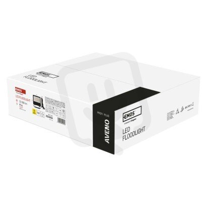 LED reflektor AVENO 100W, černý, neutrální bílá EMOS ZS2443A