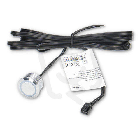 Dotykový spínač/stmívač Smart řízení zdrojem délka kabelu 1 m IP20 modré LED