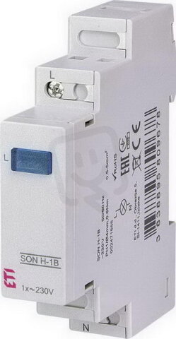 Modulová signálka SON H-1B, 1-pólová, Un = 240V AC, barva: modrá ETI 002471555