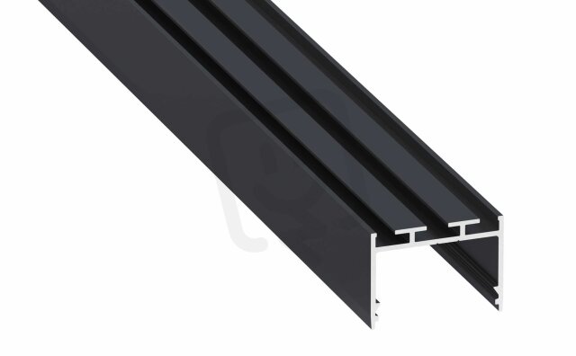 Přisazený/závěsný AL profil AL-PROFIL ALBA ROCK ANTHRACITE LACQUERED 2M GXLP2115