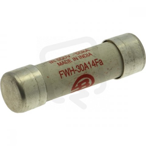 Ultra rychlá válcová pojistka Eaton FWH-30A14F 14x51mm, 500V AC, 30A