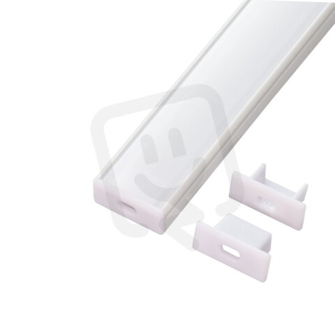 Koncovka profilu N8W bílá T-LED 096653