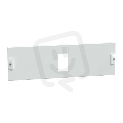 Čelní panel pro horizontální montáž NSXm do 160 A, páka, 3 výškové dílce