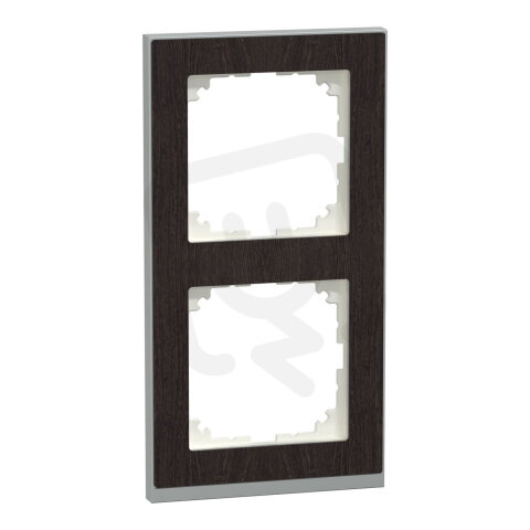 Krycí rámeček, Merten M-Pure Decor, dvojnásobný, Wenge SCHNEIDER MEG4020-3671
