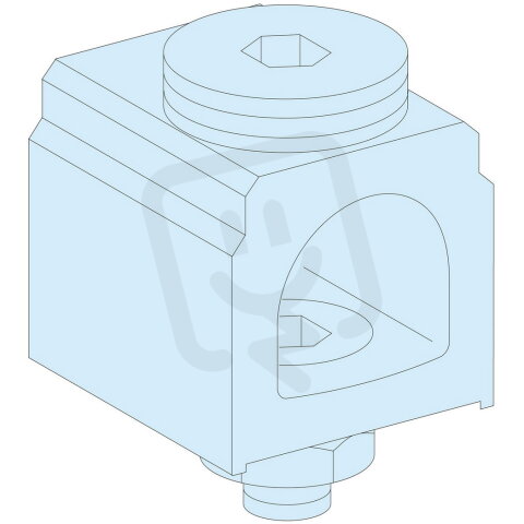 Hlavní sber. svorky 400A 300 mm2 SCHNEIDER LVS07053