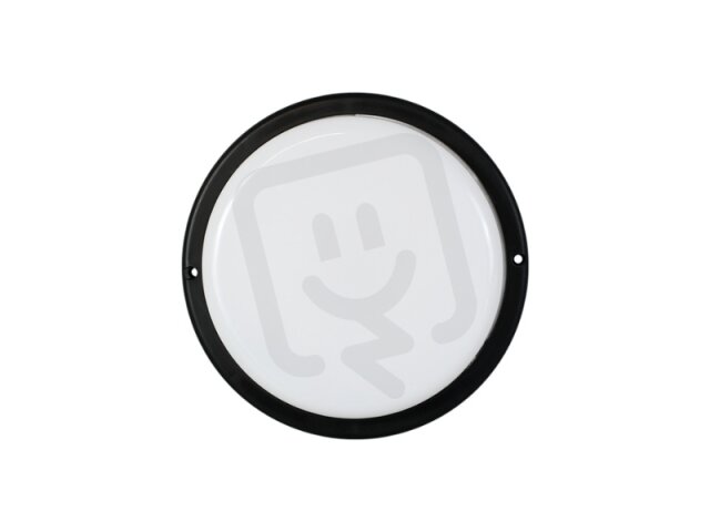 LEDMED Přisazené ekonomické svítidlo KRUH LED ECO 9W černá PANLUX LM31300028