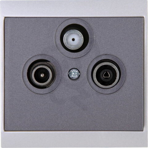 916115081 Antenna socket TV/RF/SAT singl