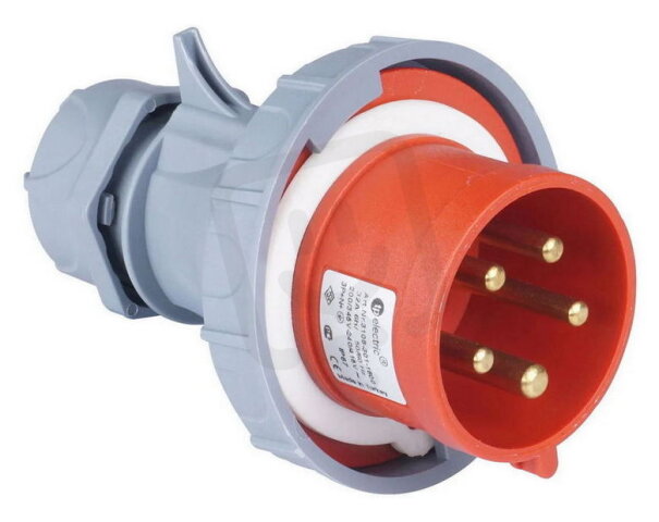 Vidlice 5x16A/IP67, Quick Connect TP ELECTRIC 516-6-V-Q-G