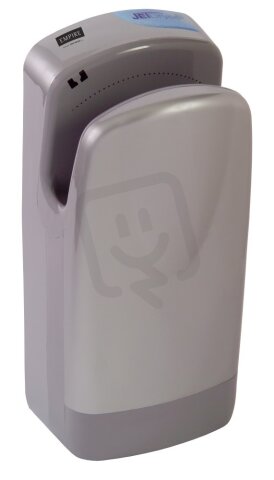 Tryskový osoušeč rukou EMPIRE TORNADO AUTOMATIC ABS PLAST STŘÍBRNÝ MAT 9836