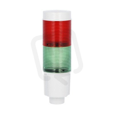 Lovato 8LT4K02BG Maják 45mm zelená+červená 24V DC