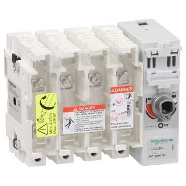 Schneider GS2LB4 Pojistkový odpínač 4P 160A B1-B2