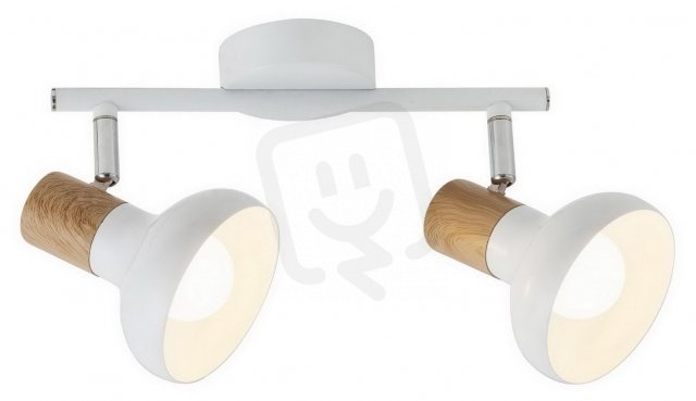 Holly E14 2X 40W IP20 bílá RABALUX 5944