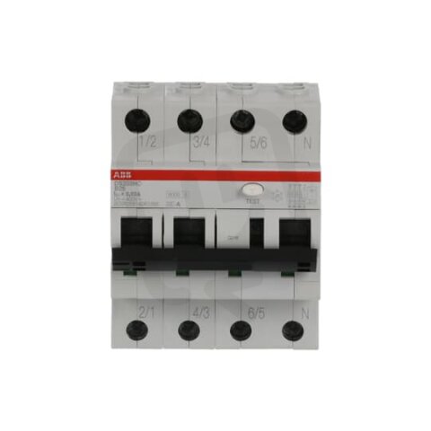 DS203NC-B25/A30 kombinace jistič/chránič 3P+N 25A 30mA B A ABB 2CSR256140R1255