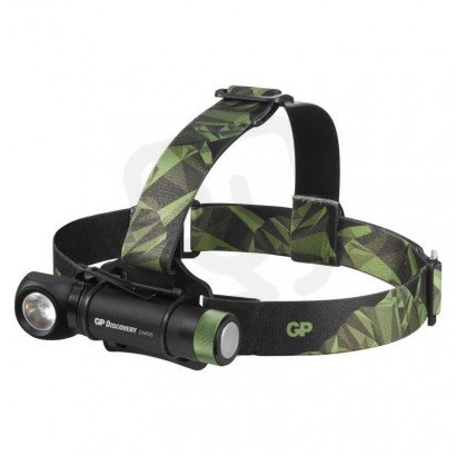 LED nabíjecí čelovka GP Discovery CHR35, 600 lm P8555