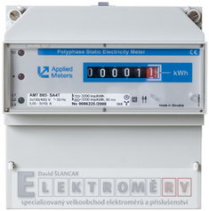 Elektroměr AMT B03-SA4T x/5 A CZ CEJCH, 1 sazba E470