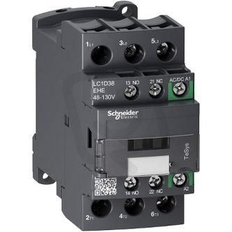 TeSys D Green 3P 38A 48 130V AC/DC SCHNEIDER LC1D38EHE