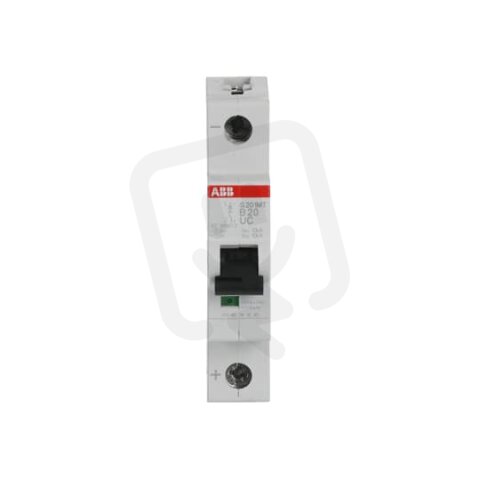 ABB S201MT-B20UC jistič 1F 20 A char. B 10kA 220VDC/253VAC pro kolejová vozidla