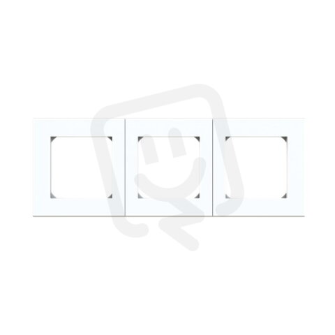 ABB Levit Trojrámeček (3901H-A05030 01) bílá/ledová bílá BLISTR 2CHH015030A6001