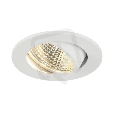 NEW TRIA LED 3 W DL ROUND downlight bílé matné 38° 3000K vč.ovladače SLV 113951