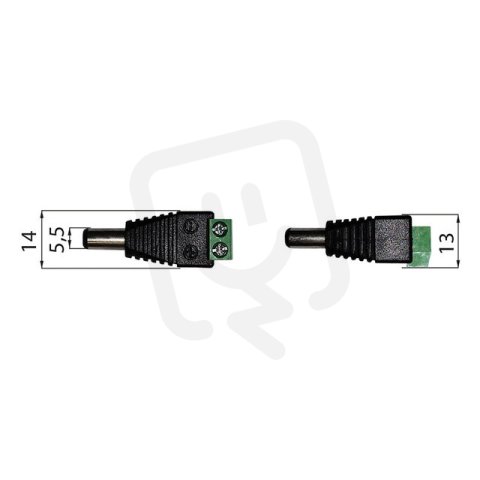 Power konektor - vidlice MCLED ML-112.016.21.0