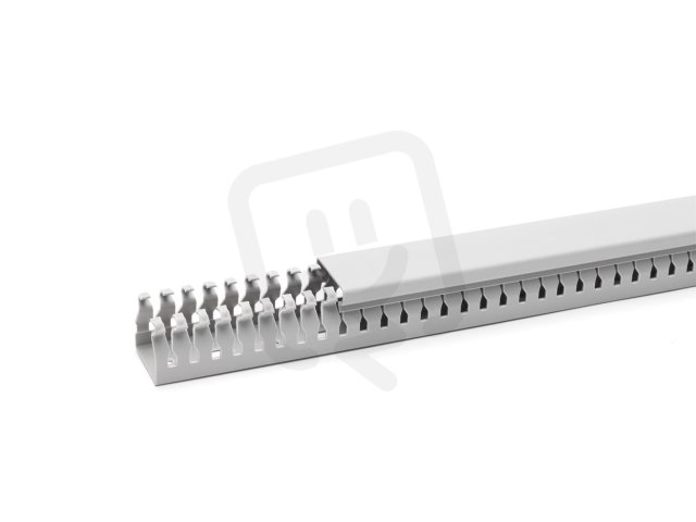 OBO BEDIN 5037 sgr Propojovací kanál BE-DIN 50x38x2000 kamenná šeď