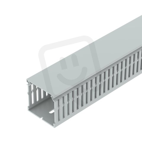 OBO HFVDK 6060 lgr Propojovací kanál LK4H bezhalogenový 60x60x2000 světle šedá