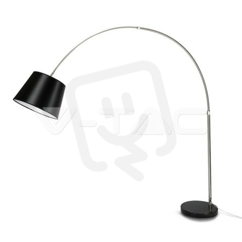 LED Floor Lamp E27 Black Lamp Shade, VT-