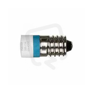 Schneider MTN395134 LED lampa E10, AC/DC 24V, modrá