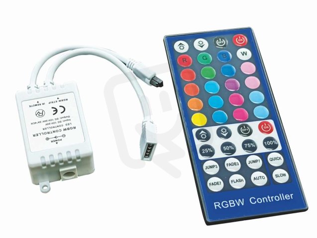 Bezdrátový LED kontroler RGB+W LED STRIP RGBW CONTROLLER GREENLUX GXLS105