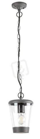 SAVANO antracitová E27 1x 40W IP44 antracit RABALUX 7268