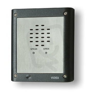 VIDEX Audio antivandal modul pro Videx VX2200, bez tlačítka, nerez