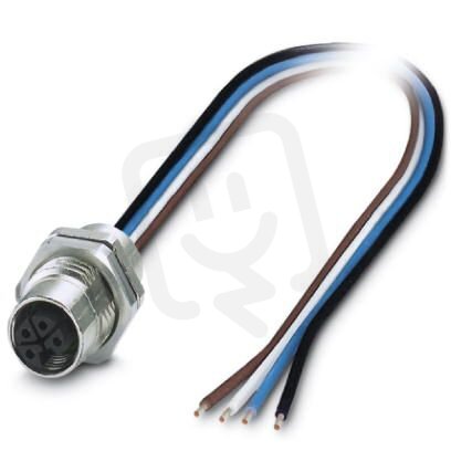 SACC-DSI-M12FSL-4CON-M16XL/0,2 Přístrojový konektor zezadu stěny 1425589