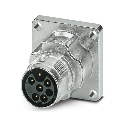 M17-5EP1N8AW600S Přístrojový konektor zpředu stěny 1628918