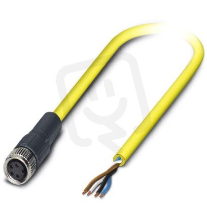 SAC-4P- 5,0-542/M8 FS BK Kabel senzoru/aktoru 1406239