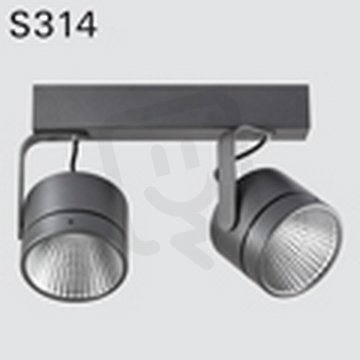 Stropní svítidlo DEOS S314cCDI.237/W3 LED COB 5000K, reflektor