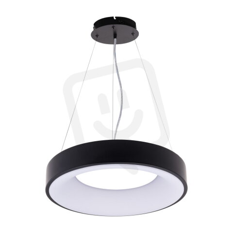 ZULU KZD60-B černé kulaté závěsné TRIAK CCT LED svítidlo T-LED 105546