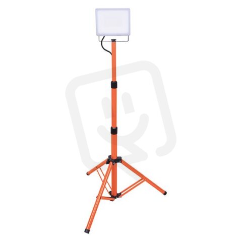 LED reflektor s vysokým stojanem 50W 4500lm 4000K kabel se zástrčkou IP65