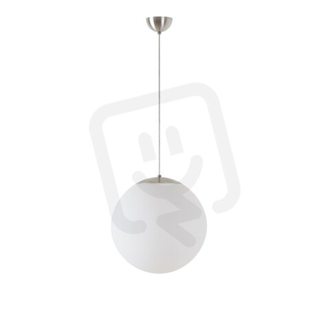 Závěsné svítidlo se skleněným stínidlem OSMONT ADRIA S3 13W IP40 E27 nerez
